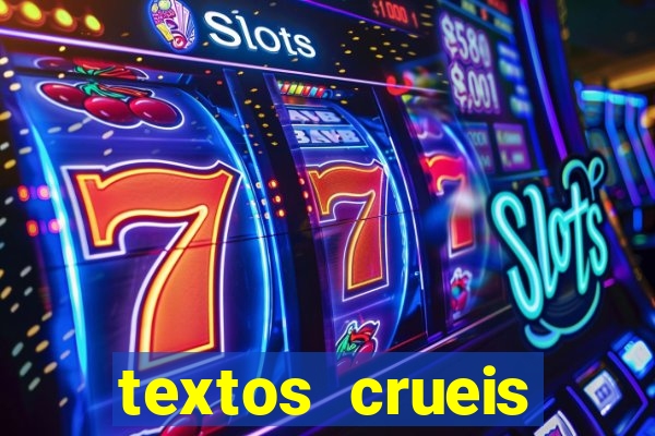 textos crueis demais pdf